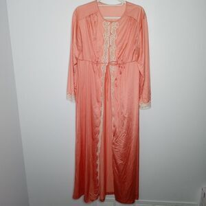 Vintage Komar peach color nightgown